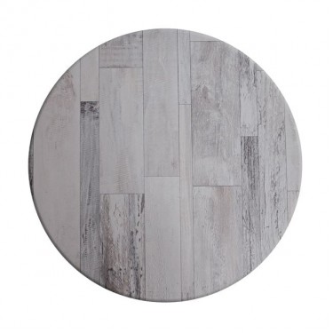 ΕΠΙΦΑΝΕΙΑ ΤΡΑΠΕΖΙΟΥ 537 WERZALIT Φ60Χ2.5εκ.  ΣΕ WHITE BLOCK ΧΡΩΜΑ HM5227.07
