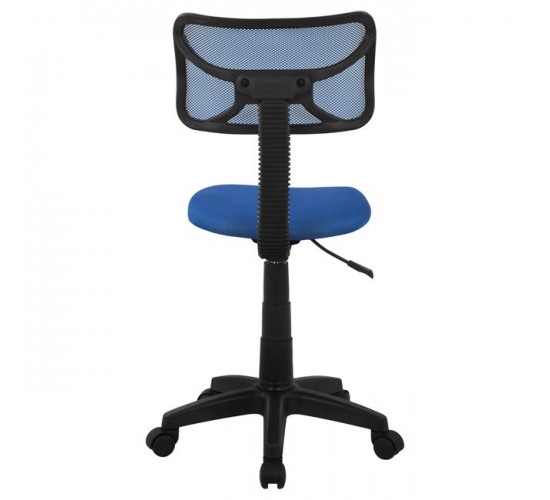 ΚΑΡΕΚΛΑ ΓΡΑΦΕΙΟΥ AKHILA HM1026.06 ΜΠΛΕ ΥΦΑΣΜΑ MESH 40,5x50,5x91,5 εκ.