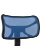 ΚΑΡΕΚΛΑ ΓΡΑΦΕΙΟΥ AKHILA HM1026.06 ΜΠΛΕ ΥΦΑΣΜΑ MESH 40,5x50,5x91,5 εκ.