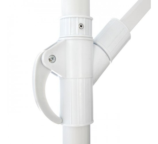 ΟΜΠΡΕΛΑ ΚΡΕΜΑΣΤΗ NOBLE Φ300x237cm. ΣΤΡΟΓΓΥΛΗ ΣΕ ΒΑΣΗ ΜΕ 4 ΠΟΔΙΑ HM6008