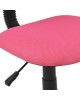 ΚΑΡΕΚΛΑ ΓΡΑΦΕΙΟΥ AKHILA HM1026.05 ΡΟΖ ΥΦΑΣΜΑ MESH 40,5x50,5x91,5 εκ.
