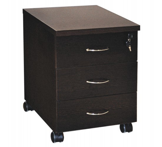 ΣΥΡΤΑΡΙΕΡΑ ΓΡΑΦΕΙΟΥ ΕΠΑΓΓΕΛΜΑΤΙΚΗ SIENNA HM2011.02 WENGE ΜΕ 3ΣΥΡΤΑΡΙΑ 38X48X53cm