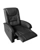 ΠΟΛΥΘΡΟΝΑ RELAX ΜΕ ΜΗΧΑΝΙΣΜΟ MASSAGE ROCCA HM0026.01 PU ΜΑΥΡΟ 80x96x97 εκ.