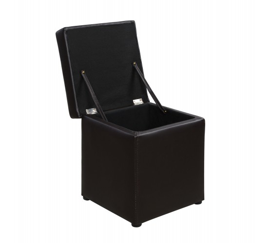 ΣΚΑΜΠΩ ΜΕ ΑΠΟΘΗΚΕΥΤΙΚΟ ΧΩΡΟ PU ΚΑΦΕ CUBE HM224.03 36,5x36,5x36Υεκ.