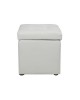 ΣΚΑΜΠΟ PRO CUBE HM224.02 PU ΜΕ ΑΠΟΘΗΚΕΥΤΙΚΟ ΧΩΡΟ- ΛΕΥΚΟ 38x38x36,5Υεκ.