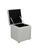 ΣΚΑΜΠΟ PRO CUBE HM224.02 PU ΜΕ ΑΠΟΘΗΚΕΥΤΙΚΟ ΧΩΡΟ- ΛΕΥΚΟ 38x38x36,5Υεκ.