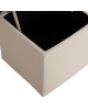 ΣΚΑΜΠΟ PRO CUBE HM224.02 PU ΜΕ ΑΠΟΘΗΚΕΥΤΙΚΟ ΧΩΡΟ- ΛΕΥΚΟ 38x38x36,5Υεκ.