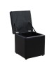ΣΚΑΜΠΩ ΜΕ ΑΠΟΘΗΚΕΥΤΙΚΟ ΧΩΡΟ PU ΜΑΥΡΟ CUBE HM224.01 38x38x36.5Υεκ.