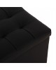 ΣΚΑΜΠΩ ΜΕ ΑΠΟΘΗΚΕΥΤΙΚΟ ΧΩΡΟ PU ΜΑΥΡΟ CUBE HM224.01 38x38x36.5Υεκ.