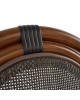 ΚΑΡΕΚΛΑ ΑΛΟΥΜΙΝΙΟΥ KASON BAMBOO LOOK ΚΑΦΕ ΜΕ TEXTLINE 40,5x56,5x89,5 εκ. HM5026