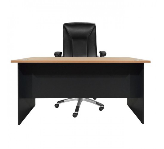 ΓΡΑΦΕΙΟ ΕΠΑΓΓΕΛΜΑΤΙΚΟ SIENNA 120x70x75Y-- HM2015.01 ΓΚΡΙ-ΟΞΙΑ