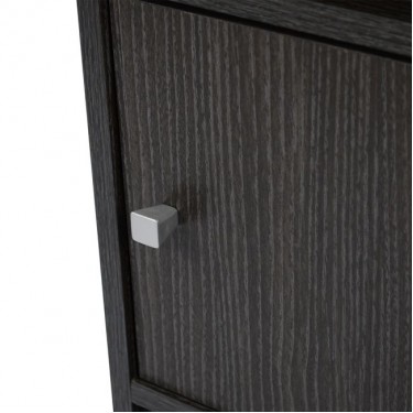 ΚΟΜΟΔΙΝΟ ΜΕΛΑΜΙΝΗΣ MALORY HM2205.01 ZEBRANO 40x40x50