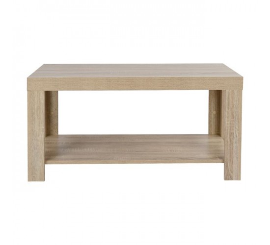 ΤΡΑΠΕΖΙ ΣΑΛΟΝΙΟΥ ΜΕΛΑΜΙΝΗΣ ALAYNA HM2207.02 SONAMA 90X45X45 εκ.