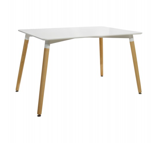 ΣΕΤ ΤΡΑΠΕΖΑΡΙΑ 5Τ ΤΡΑΠΕΖΙ MINIMAL 120x80x73 cm-TWIST ΚΟΚΚΙΝ HM10080.04 4 θέσεων