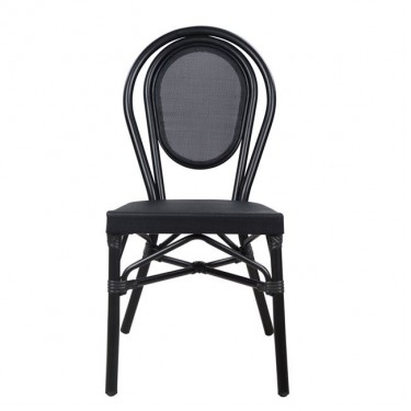 ΚΑΡΕΚΛΑ ΑΛΟΥΜΙΝΙΟΥ TRENT BAMBOO LOOK ΜΕ TEXTLINE 45x57x88 εκ. HM5052