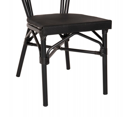 ΚΑΡΕΚΛΑ ΑΛΟΥΜΙΝΙΟΥ TRENT BAMBOO LOOK ΜΕ TEXTLINE 45x57x88 εκ. HM5052
