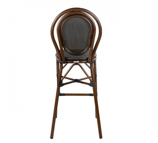ΣΚΑΜΠΟ ΑΛΟΥΜΙΝΙΟΥ AZARIA HM5059 BAMBOO LOOK ΚΑΦΕ ΜΕ TEXTLINE 44x52x115Υεκ