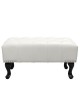 ΤΑΜΠΟΥΡΕ ΥΠΟΠΟΔΙΟ T.CHESTERFIELD EMMA HM226.02 PU ΛΕΥΚΟ-ΜΑΥΡΑ ΠΟΔΙΑ 80x44x39Yεκ.