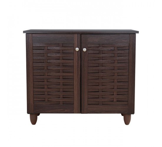 ΠΑΠΟΥΤΣΟΘΗΚΗ-ΝΤΟΥΛΑΠΙ ΞΥΛΙΝΗ CASSIOPE HM2208.01 WENGE 77Χ34Χ63Υεκ.