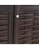 ΠΑΠΟΥΤΣΟΘΗΚΗ-ΝΤΟΥΛΑΠΙ 3 ΠΟΡΤΕΣ IGGY HM2211.01 WENGE 114Χ34Χ68εκ.