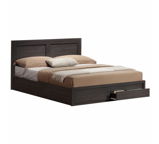 ΚΡΕΒΑΤΙ CAPRI HM312.01 ΜΕ 2ΣΥΡΤΑΡΙΑ ZEBRANO ΓΙΑ ΣΤΡΩΜΑ 150x200εκ. Διπλό