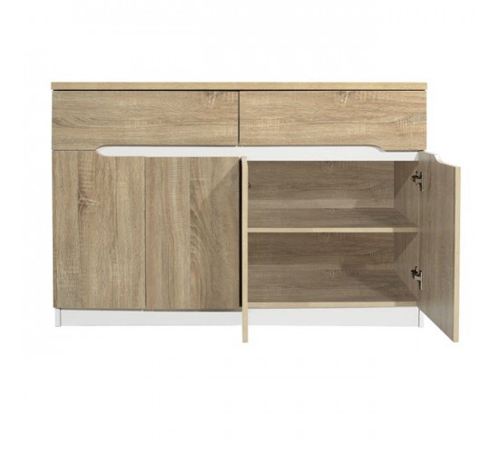 ΜΠΟΥΦΕΣ JOLENE HM2234.02 2 ΣΥΡΤΑΡΙΑ & 4 ΠΟΡΤΕΣ SONAMA 120X40X80εκ.