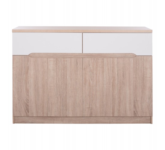 ΜΠΟΥΦΕΣ JOLENE HM2234.02 2 ΣΥΡΤΑΡΙΑ & 4 ΠΟΡΤΕΣ SONAMA 120X40X80εκ.