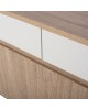 ΜΠΟΥΦΕΣ JOLENE HM2234.02 2 ΣΥΡΤΑΡΙΑ & 4 ΠΟΡΤΕΣ SONAMA 120X40X80εκ.