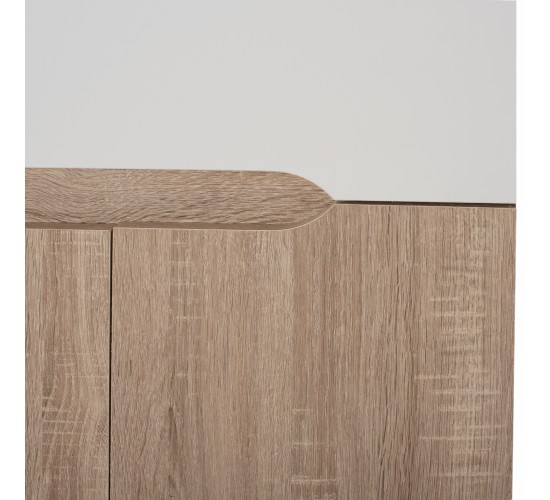 ΜΠΟΥΦΕΣ JOLENE HM2234.02 2 ΣΥΡΤΑΡΙΑ & 4 ΠΟΡΤΕΣ SONAMA 120X40X80εκ.