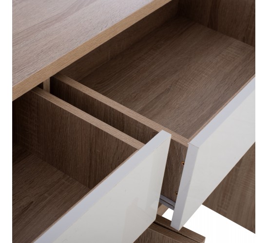 ΜΠΟΥΦΕΣ JOLENE HM2234.02 2 ΣΥΡΤΑΡΙΑ & 4 ΠΟΡΤΕΣ SONAMA 120X40X80εκ.