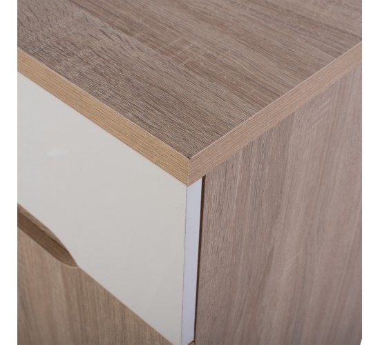 ΜΠΟΥΦΕΣ JOLENE HM2234.02 2 ΣΥΡΤΑΡΙΑ & 4 ΠΟΡΤΕΣ SONAMA 120X40X80εκ.
