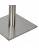 ΒΑΣΗ ΤΡΑΠΕΖΙΟΥ INOX HM421 ΜΕ ΡΕΓΟΥΛΑΤΟΡΟΥΣ 40x40x72Y εκ.