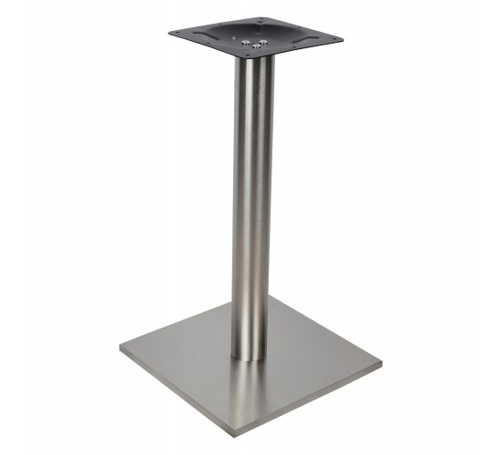 ΒΑΣΗ ΤΡΑΠΕΖΙΟΥ INOX HM421 ΜΕ ΡΕΓΟΥΛΑΤΟΡΟΥΣ 40x40x72Y εκ.