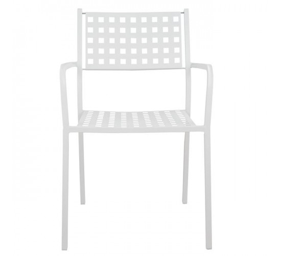 ΠΟΛΥΘΡΟΝΑ ΜΕΤΑΛΛΙΚΗ HM5031.02 ZETA ΣΕ ΛΕΥΚΟ ΧΡΩΜΑ 54x51x84Υεκ