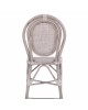 ΣΚΑΜΠΩ ΑΛΟΥΜΙΝΙΟΥ BAMBOO LOOK ΠΑΤΙΝΑ ΛΕΥΚΟ ΜΕ TEXTLINE HM5110 41x52x116 εκ.