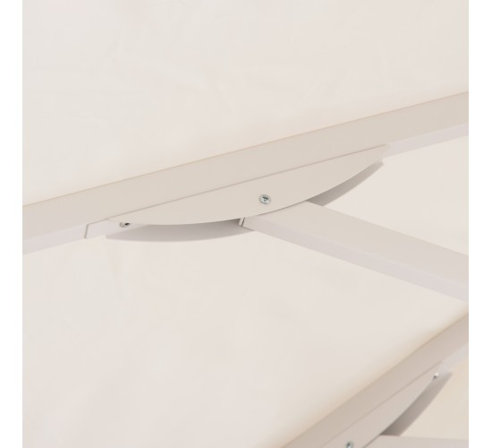 ΟΜΠΡΕΛΑ ΕΠΑΓΓEΛΜΑΤΙΚΗ ALU REGGIE 2.20x2.20x2.50m ΕΚΡΟΥ ΠΑΝΙ 8ΑΚΤΙΝΕΣ HM6013.01