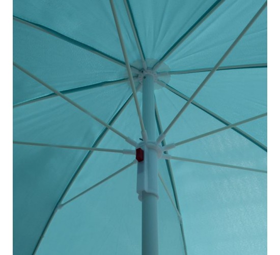 ΟΜΠΡΕΛΑ ΘΑΛΑΣΣΗΣ RANDALL HM6015.03 ΓΑΛΑΖΙΑ 2.00μ 8 ΑΚΤΙΝΕΣ FIBERGLASS