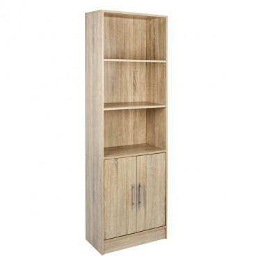 ΒΙΒΛΙΟΘΗΚΗ ΜΕΛΑΜΙΝΗΣ ENSLEY HM2027.02 SONAMA 60X30X180 εκ.
