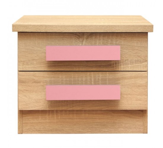 ΚΟΜΟΔΙΝΟ PLAYROOM SONAMA-ΡΟΖ HM331 HM336.02 40Χ48Χ39εκ.