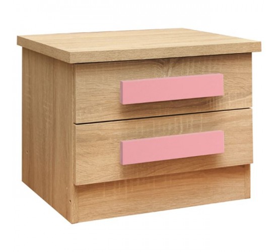 ΚΟΜΟΔΙΝΟ PLAYROOM SONAMA-ΡΟΖ HM331 HM336.02 40Χ48Χ39εκ.