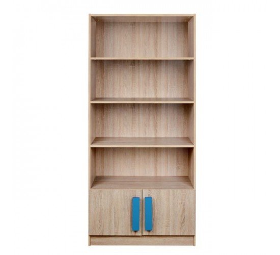 ΒΙΒΛΙΟΘΗΚΗ PLAYROOM SONAMA-ΣΙΕΛ HM10146.02 80X35X180εκ.