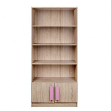 ΒΙΒΛΙΟΘΗΚΗ PLAYROOM SONAMA-ΡΟΖ HM10146.03 80X35X180εκ.