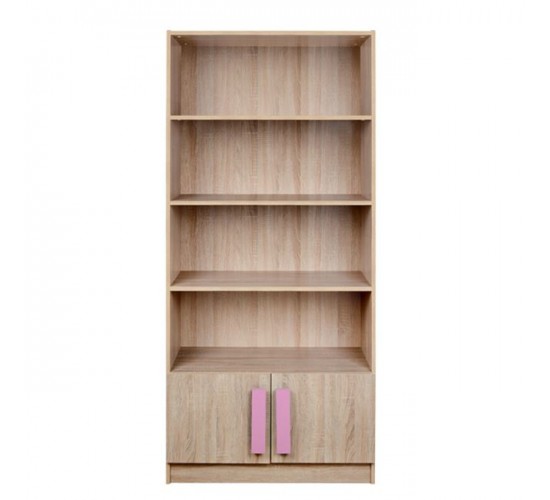 ΒΙΒΛΙΟΘΗΚΗ PLAYROOM SONAMA-ΡΟΖ HM10146.03 80X35X180εκ.