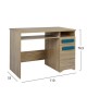 ΓΡΑΦΕΙΟ PLAYROOM SONAMA-ΣΙΕΛ HM11154.01 110X55X76.5εκ