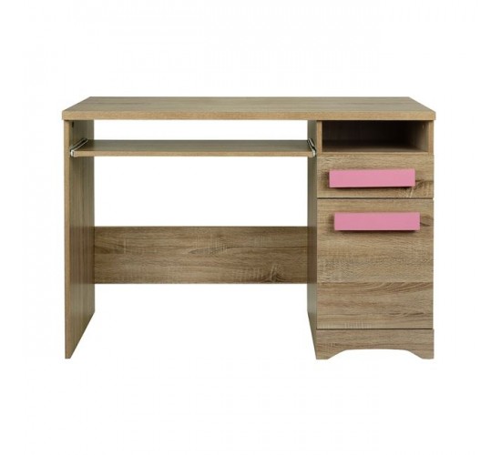 ΓΡΑΦΕΙΟ PLAYROOM SONAMA  ΡΟΖ ΧΕΡΟΥΛΙ HM11154.02 110X55X76.5