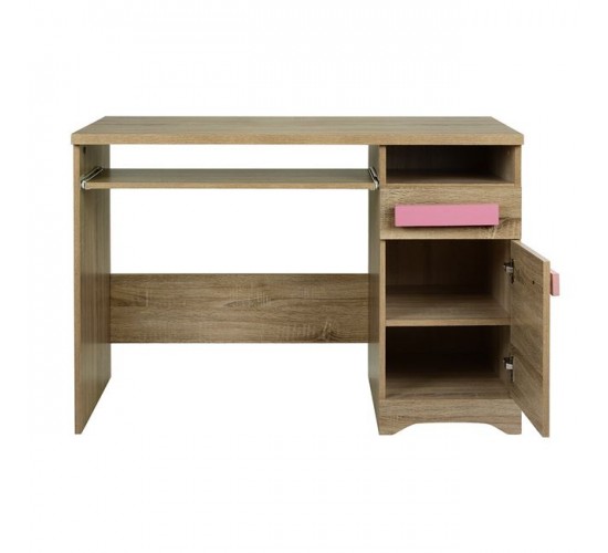 ΓΡΑΦΕΙΟ PLAYROOM SONAMA  ΡΟΖ ΧΕΡΟΥΛΙ HM11154.02 110X55X76.5
