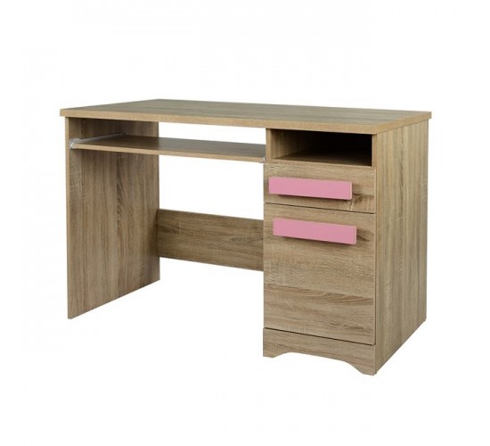 ΓΡΑΦΕΙΟ PLAYROOM SONAMA  ΡΟΖ ΧΕΡΟΥΛΙ HM11154.02 110X55X76.5