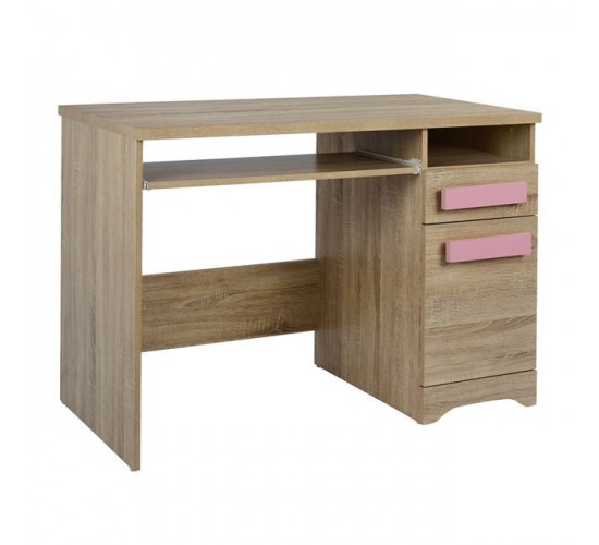 ΓΡΑΦΕΙΟ PLAYROOM SONAMA  ΡΟΖ ΧΕΡΟΥΛΙ HM11154.02 110X55X76.5