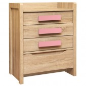 ΣΥΡΤΑΡΙΕΡΑ PLAYROOM SONAMA-ΡΟΖ HM10217.03 63Χ40Χ80εκ. Μονό