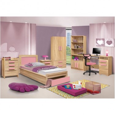 ΣΥΡΤΑΡΙΕΡΑ PLAYROOM SONAMA-ΡΟΖ HM10217.03 63Χ40Χ80εκ. Μονό